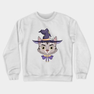 Necromancer Kitty Crewneck Sweatshirt